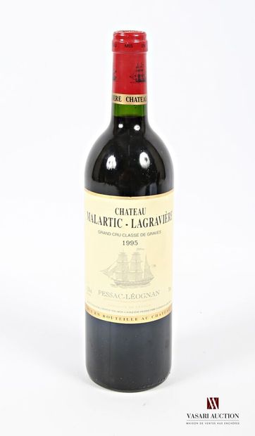 null 1 bouteille	Château MALARTIC LAGRAVIÈRE	Graves GCC	1995
	Et. légèrement tachée....