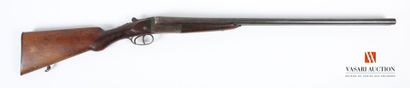 null Fusil de chasse hammerless calibre 16-65, bascule droite, canons juxtaposés...