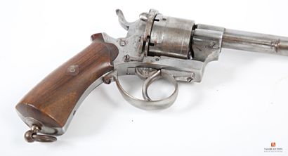 null Revolver à broche système Lefaucheux, modèle pour officier calibre 11 mm, canon...