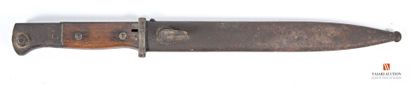 null Bayonet Mauser model 84-98 third type, bronzed blade marked on the heel "clc...
