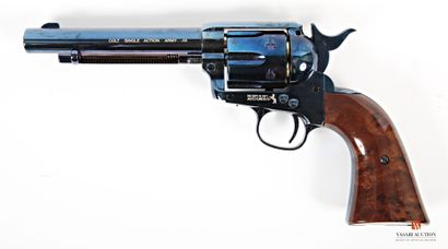 null Gas revolver UMAREX model COLT SAA 45, caliber 4.5 mm BB co2, six-shot cylinder,...