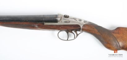 null Fusil de chasse DARNE calibre 12/65, canons juxtaposés de 68 cm, mécanisme gravé,...