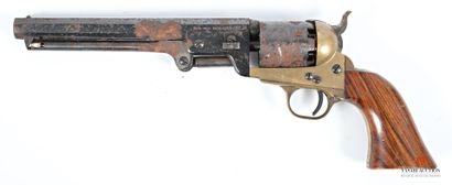 null Revolver Western Mod. 1861 Reb Nord caliber .36 black powder, octagonal rifled...