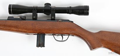 null Carabine à verrou J. Gaucher Saint-Etienne calibre 22 long rifle, canon rayé/fileté...