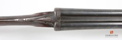 null Fusil de chasse hammerless fabrication artisan belge calibre 12/65, canons juxtaposés...
