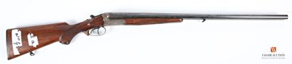 null Fusil de chasse MERKEL modèle 117 E calibre 12/70, bascule découpée gravées...