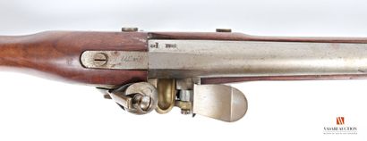 null Fusil règlementaire Mle 1777, canon de 114 cm calibre 17,6 mm, platine à silex...