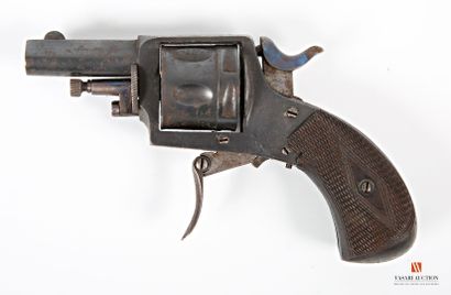 null British Bulldog type pocket revolver with closed frame, rifled barrel caliber...
