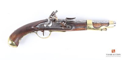 Pistolet d'arçon modèle 1763-1766, canon...