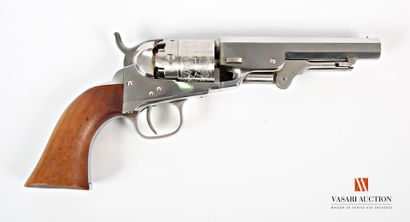 null Revolver Western à poudre noire, calibre .36, barillet à cinq chambres, gravé...
