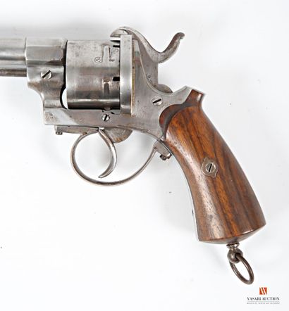 null Pinfire revolver Lefaucheux system, model for officer caliber 11 mm, round barrel...