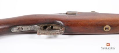 null Carabine de chasse mono coup type Warnant calibre 12 mm, canon de 65 cm, usures,...