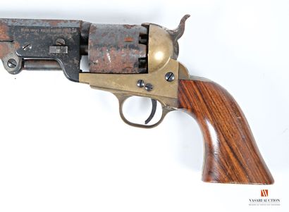 null Revolver Western Mod. 1861 Reb Nord calibre .36 à poudre noire , canon octogonal...