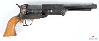 null Important revolver type Colt Dragoon, caliber 44, rifled barrel of 23 cm, engraved...