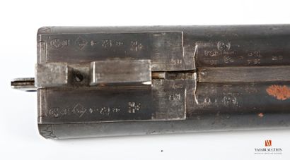 null Fusil de chasse hammerless fabrication artisan belge, calibre 16-65, canons...