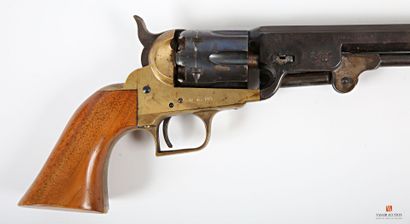 null Western black powder revolver model Coltman caliber .36, octagonal rifled barrel...