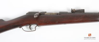 null Carabine à verrou mono coup, DAMON France, canon de 60 cm calibre 5,5, avec...