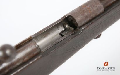 null Carabine à verrou mono coup calibre 6 mm, canon de 55 cm, usures, oxydation,...