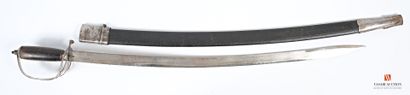 null Saber in the model of the cavalry officers, blade engraved slightly curved of...