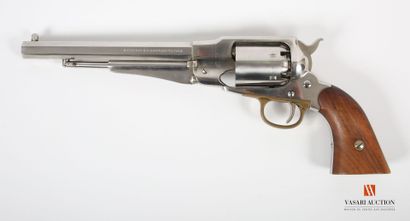 null Western black powder revolver, .44 caliber, six-chamber cylinder, rifled octagonal...