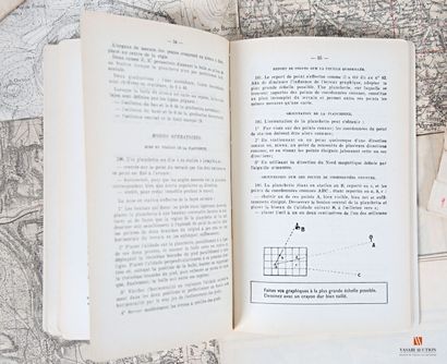null Manuel de topographie militaire (1963), on y joint des cartes d'état-major :...