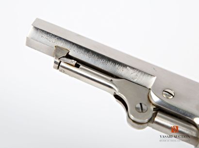 null Western black powder revolver, .36 caliber, five-chamber cylinder, engraved...