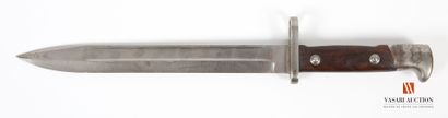 null German bayonet Mauser model 71/84, straight blade of 25,3 cm, with flat back...