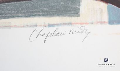 null CHAPELAIN-MIDY Roger (1904-1992), d'après
Nature morte à l'ananas et 
Lithographie...