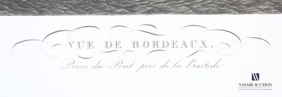 null GARNERAY Louis Ambroise (1783-1857), d'après
Vue de Bordeaux Prise du pont de...