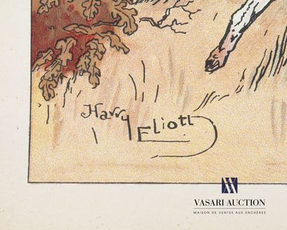 null ELIOTT Harry (1882-1959), d'après 
L'hallali
Reproduction/affiche en couleur...