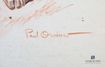 null ORDNER Paul (1901-1969), d'après
L'archer
Gravure à l'imitation de la sanguine
Signée...