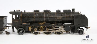 null Fournereau "O" : locomotive SNCF 231-581 et wagon 
(repeints, sauts de peinture,...