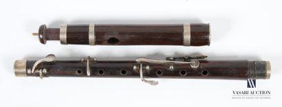 null Piccolo flute in a varnished wood box decorated with a framing of nets
Trace...
