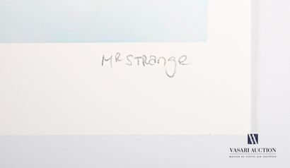 null MR. STRANGE (XXème siècle)
Le vigile
Lithographie en couleurs
Numérotée 2/30...