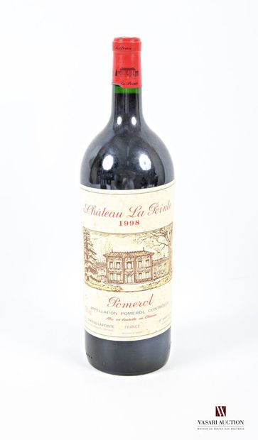 null 1 magnum Château LA POINTE Pomerol 1998
	Et. stained. N: high neck.
