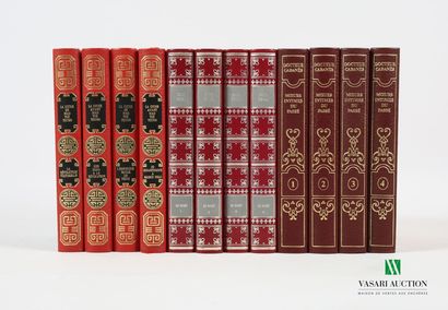 [HISTOIRE - ROMAN]
Lot comprenant 12 volumes...
