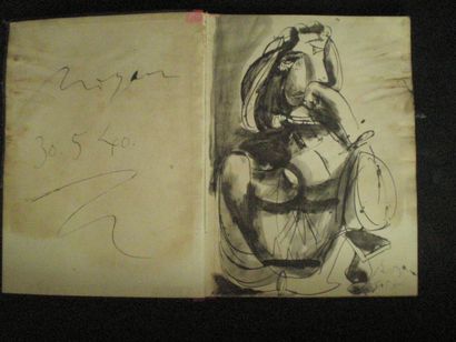 null ROYAN, 30.5.40 
Edition Cahier de l'art : reproduction d'un carnet de dessin...