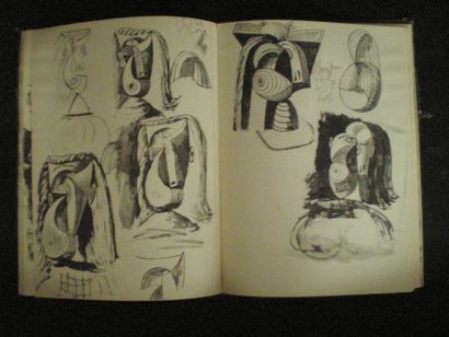 null ROYAN, 30.5.40 
Edition Cahier de l'art : reproduction d'un carnet de dessin...