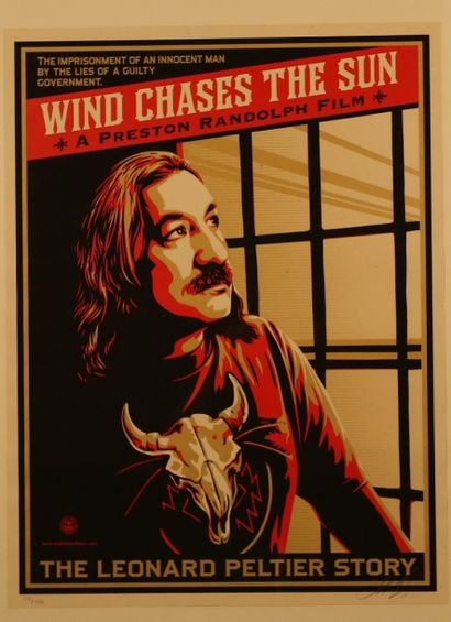 null SHEPARD FAIREY, Obey (USA)
Wind chases the sun, 2011
61 x 45 cm Sérigraphie...
