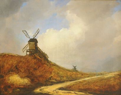 null MICHEL Georges (1763 - 1843)
Moulins dans un paysage
Huile sur toile
47,5 x...