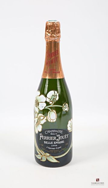null 1 bottle Champagne PERRIER JOUËT Brut Cuvée Belle Epoque 1998
	Et. impeccable....