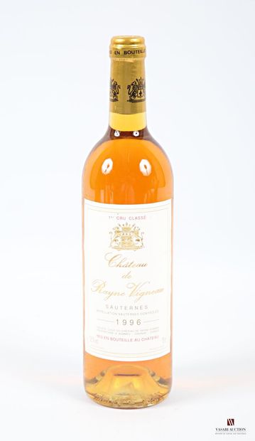 null 1 bottle Château de RAYNE VIGNEAU Sauternes 1er CC 1996
	Impeccable presentation,...
