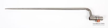 null Socket bayonet, 51 cm punched triangular blade, 55 mm Ø 21 mm socket, 56 cm...