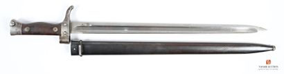 null Berthier saber-bayonet model 1892, beautiful 40 cm throat blade, die-cut guard...