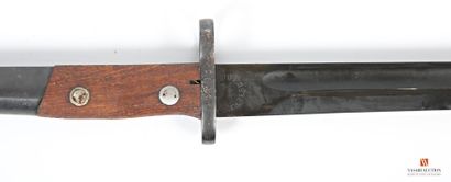 null Yugoslav Mauser bayonet model 1948, bronzed blade marked on the heel "?????????...