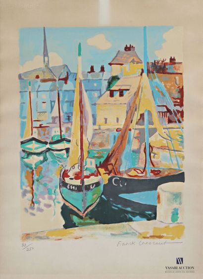 INNOCENT Franck (1912-1983)
Le port 
Lithographie...