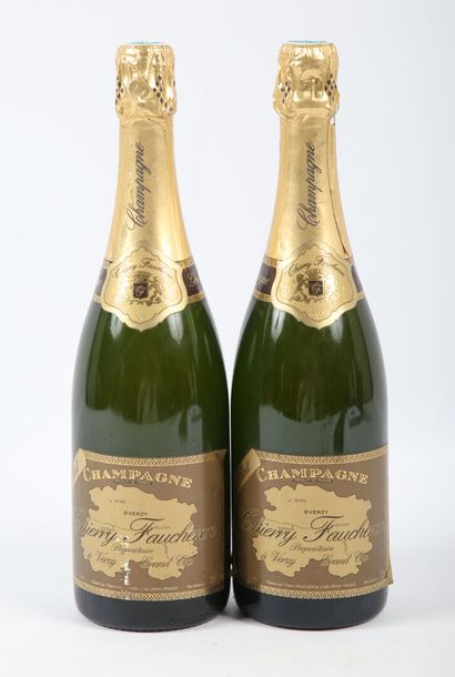 2 bouteilles	Champagne THIERRY FAUCHERON...