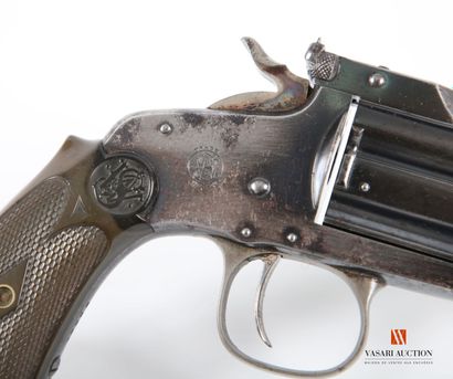 null Smith & Wesson "single shoot" model 1891 caliber .38 single-shot pistol, ten-inch...