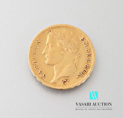 Coin de 20 Francs or 1812 Napoléon Empereur...
