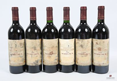 6 bouteilles	Château SEGONNES	Margaux	1990
	Et....